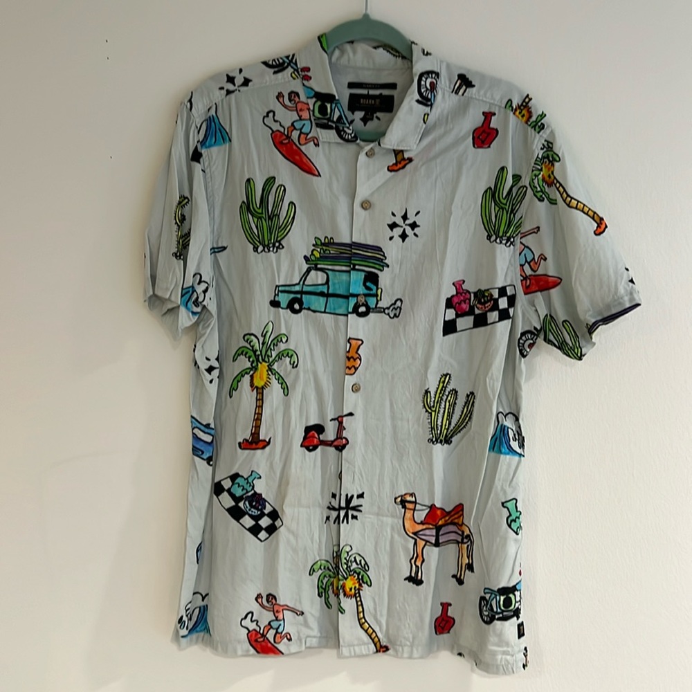 Roark classic for short sleeve button down shirt